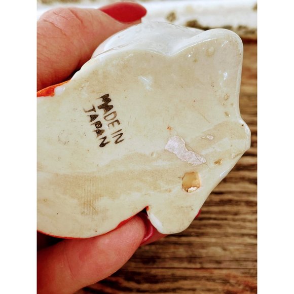 Vintage Lusterware Winking Dog pin cushion - Picture 8 of 8